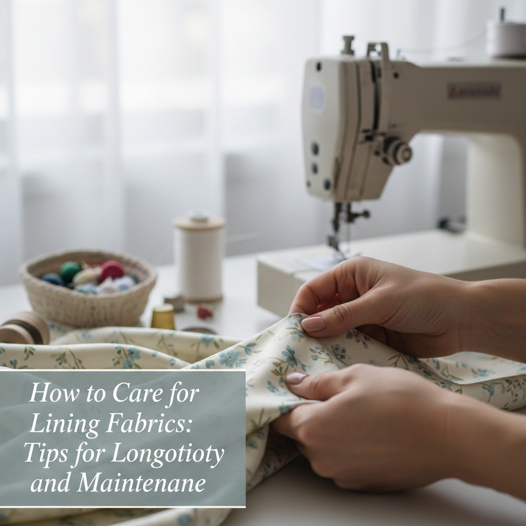 Quam curare pro Lining textilia: Tips pro Longitvitate et Sustentatione