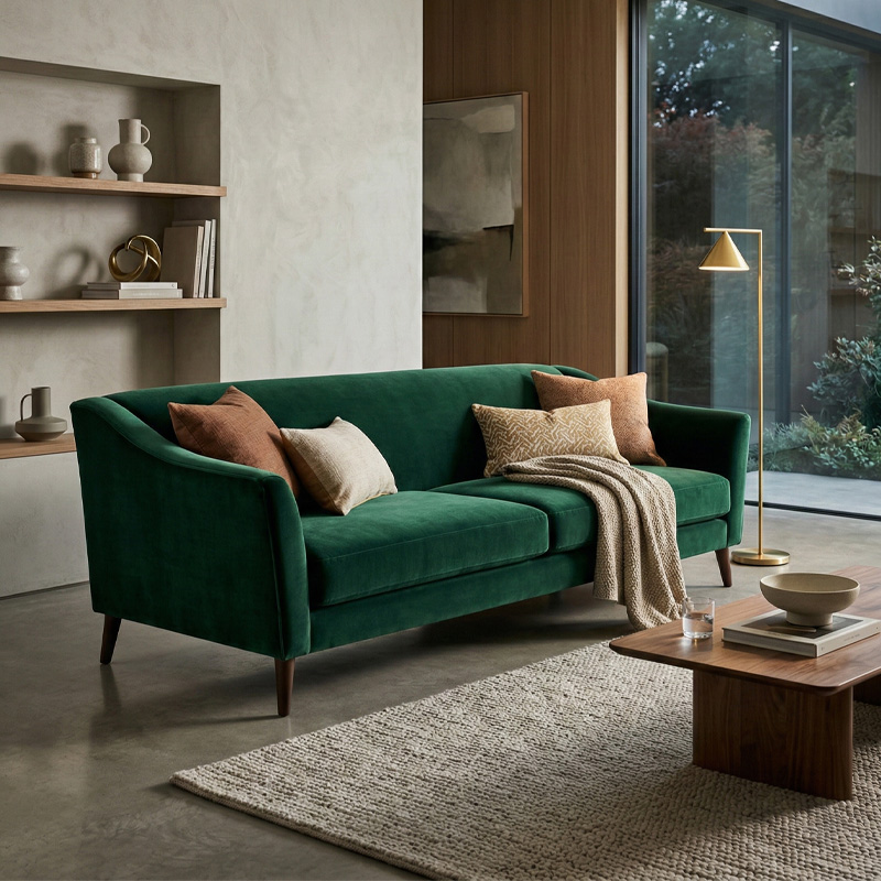 Velvet Sofa Fabric: A Commendatur Choice pro Quality et Design?