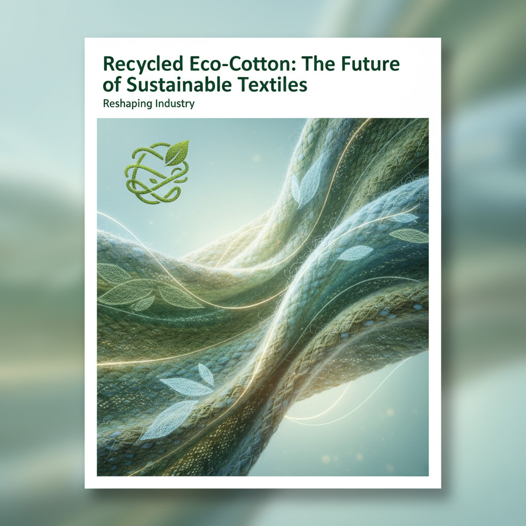 Quomodo REDIVIVUS Eco-Friendly Cotton Fabric fingit Futurum Sustainable textorum
