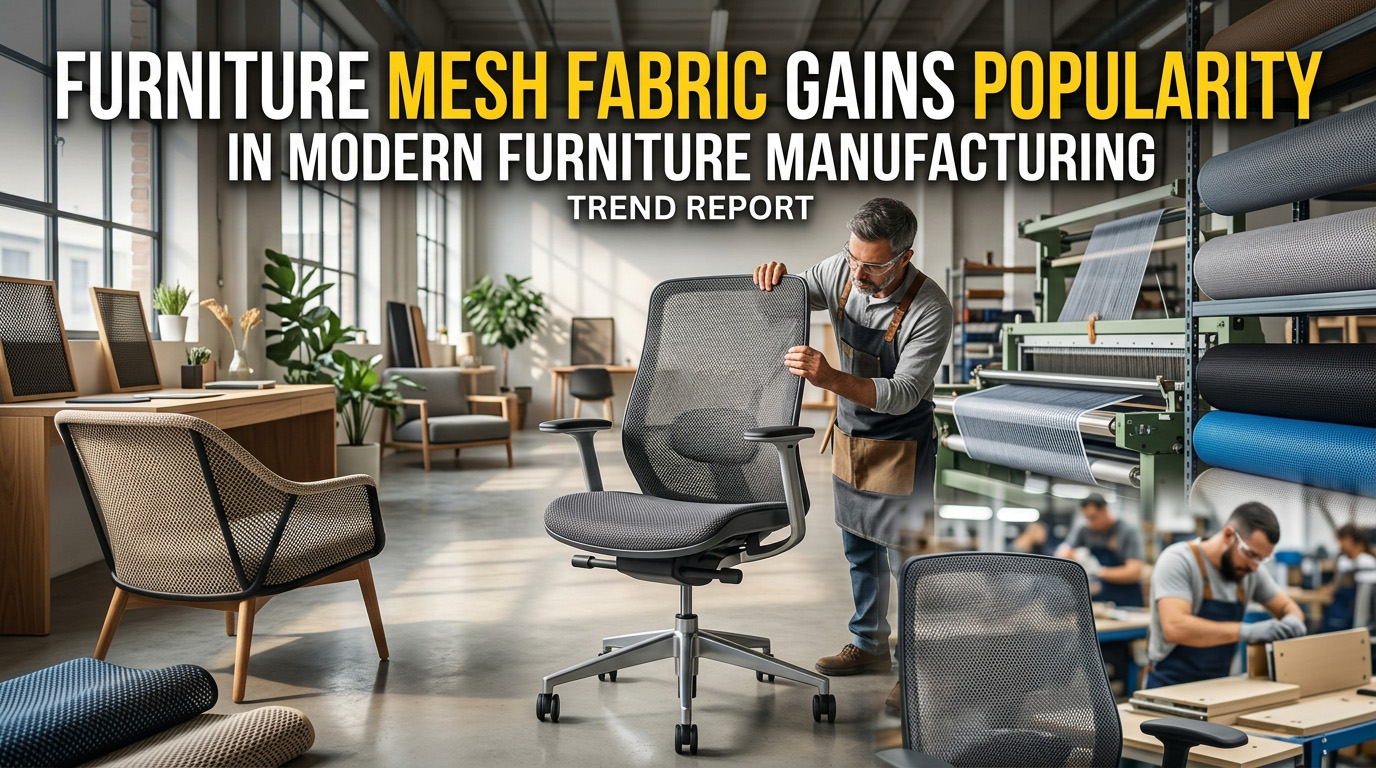 Supellex Mesh Fabric C. Popularity in Modern Furniture Manufacturing