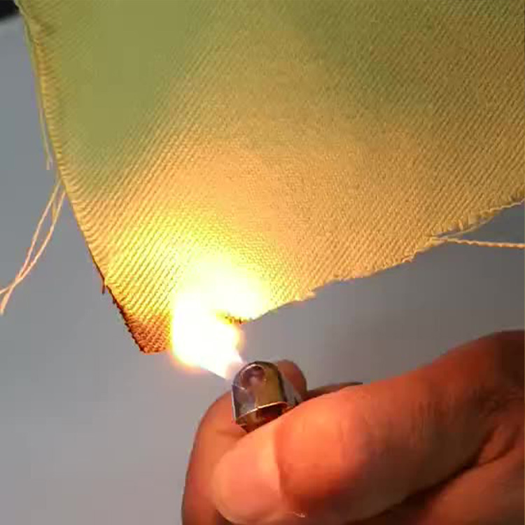 Flamma retardans Non texta Fabric