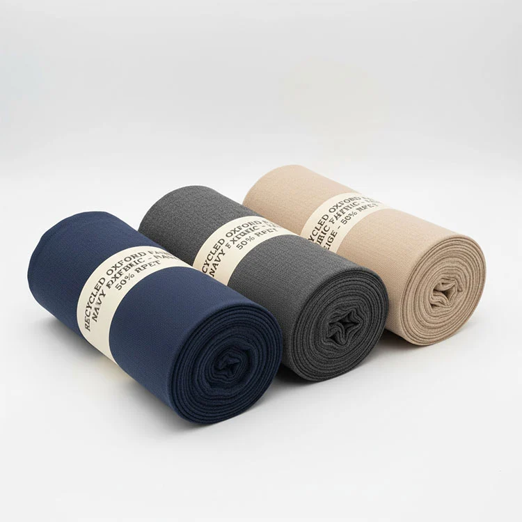 Polyester Recycled Oxford Fabric Polyester Recycled Oxford Fabric